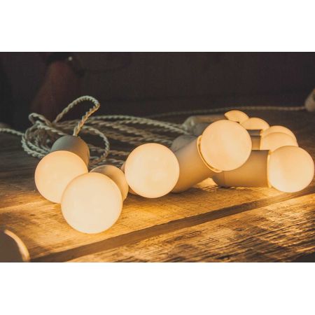 Набір LED ламп WELLMAX G45 E27 1W 2700K екстра теплий білий 10 шт пластикова колба, Кількість: набір 10 шт., Потужність, Вт: 1, зображення 10