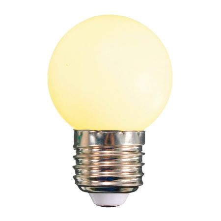 Набір LED ламп WELLMAX G45 E27 1W 2700K екстра теплий білий 10 шт пластикова колба, Кількість: набір 10 шт., Потужність, Вт: 1, зображення 2