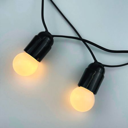 Набір LED ламп WELLMAX G45 E27 1W 2700K екстра теплий білий 10 шт пластикова колба, Кількість: набір 10 шт., Потужність, Вт: 1, зображення 6