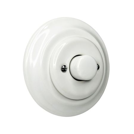 Рамка керамічна Keruida біла на 1 пост для прихованого монтажу, зображення 4