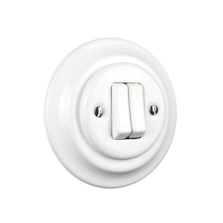 Рамка керамічна Keruida біла на 1 пост для прихованого монтажу, зображення 5