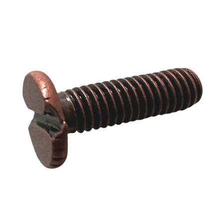 Болт М4 сталевий універсальний червона бронза, зображення 3