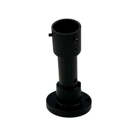 Набір кріпленнь (2 шт.) 31х60 мм з основою 55х28 мм для гнучкого неону діаметром 22 мм чорні, Колір: чорний, зображення 4