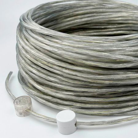 Провід ПВЗ 3х0,75 діаметром 6 мм в подвійній ізоляції Прозорий, Переріз: 3х0,75мм, зображення 10