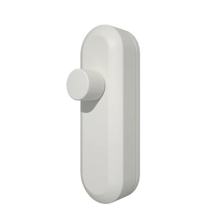 Диммер пластиковий поворотний заднього краю білий, Color: White