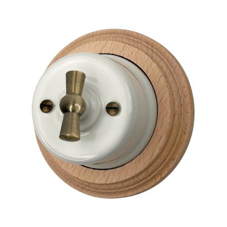 Рамка дерев'яна Keruida світла на 1 пост для накладних вимикачів, зображення 9