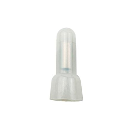 З'єднувальний ізолюючий затискач 7мм (прозорий), Color: White, Довжина, мм: 18, зображення 2