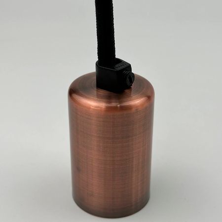 Втулка фиксатор провода с боковым зажимом (черный) Е27 и Е14 Premium, Цвет: черный, изображение 8 - Edisons