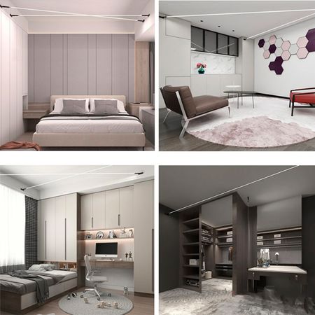 Система линейного освещения Skyline 10м 45° белая, изображение 19 - Edisons