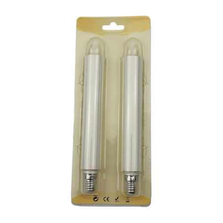 LED свічка під патрон Е14 супер реалістична імітація полум'я Premium, зображення 4