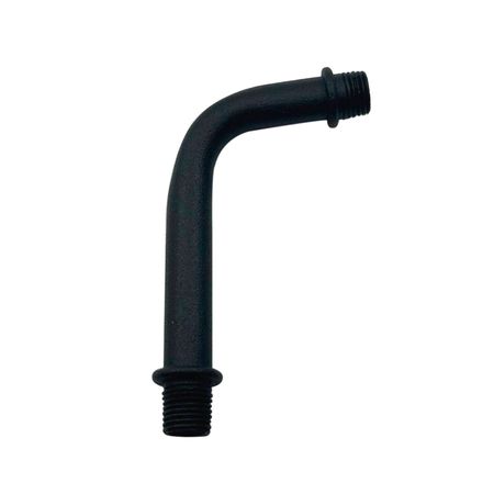 Трубка-гиб Чорна (під 90°) L60 H40 M10, зображення 2