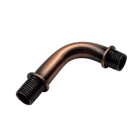 Трубка-гиб Червона Бронза (під 90°) L40 H20 M10, зображення 3