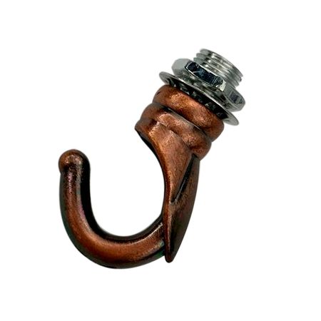 Гачок М10х1 D22 антимідь, зображення 2