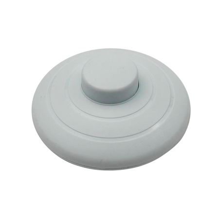 Переключатель ножной клавишный для провода белый, Цвет: белый, изображение 4 - Edisons