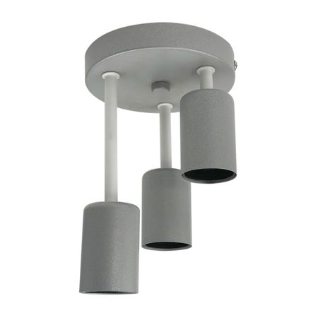 Стельовий світильник у стилі лофт TR-3 срібний, зображення 3