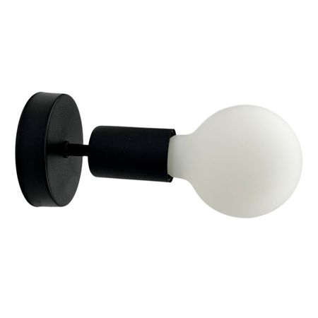 Підвісний світильник в стилі лофт Simpla без плафона чорний