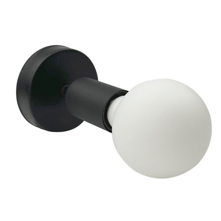 Підвісний світильник в стилі лофт Simpla без плафона чорний, зображення 3