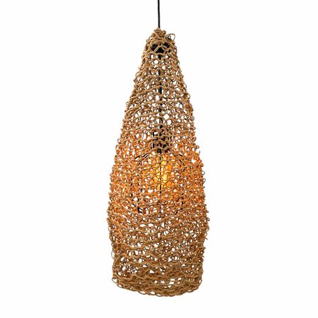 Люстра плетеная Bali Style 74 см, Вид светильника: 74 см, изображение 2 - Edisons