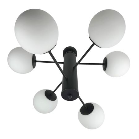 Люстра потолочная Galaxy c 6 матовыми плафонами, зображення 4