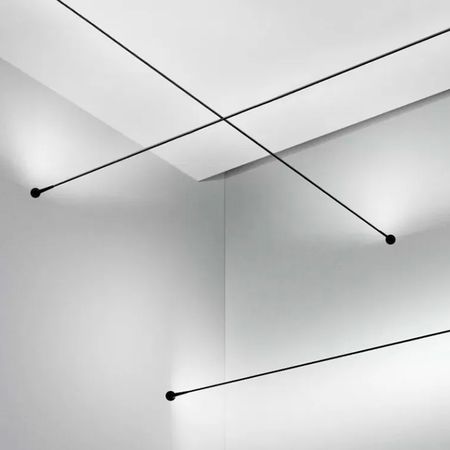 Набор креплений 2 шт. для системы линейного LED освещения Skyline на 90° с круглым основанием белые, Угол наклона: 90°, Цвет: белый, изображение 7 - Edisons