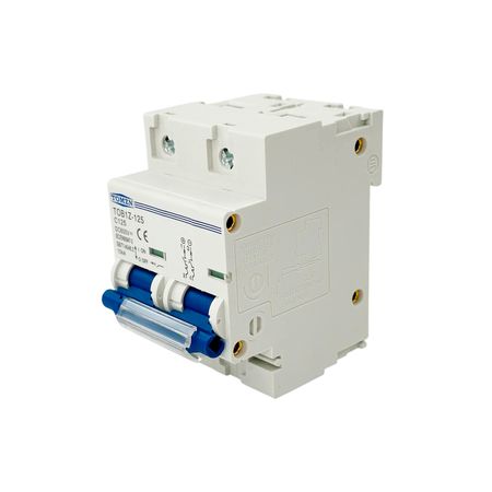 Автоматический выключатель постоянного тока TOMZN TOB1Z-125 MCB 125A DC 600V 2P, изображение 6 - Edisons
