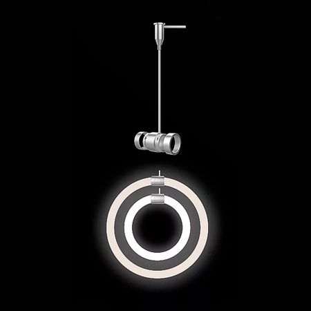 Аксессуар для монтажа круглого подвеса из гибкого неона 24 мм Черного цвета, изображение 5 - Edisons