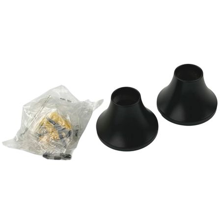 Кріплення конусне для гнучкого неону діаметром 25 мм чорне, Color: Black, зображення 6