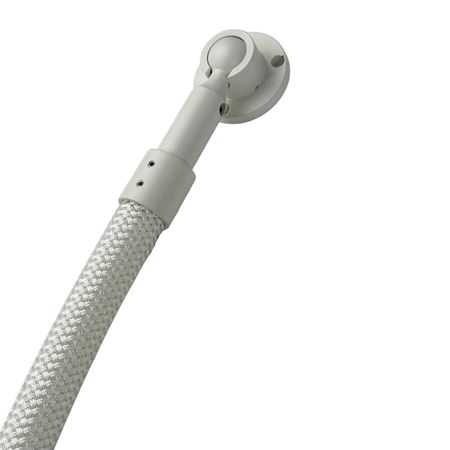 Кріплення 31х60 мм із основою 55х28 мм для гнучкого неону діаметром 25 мм біле, Color: White, зображення 9