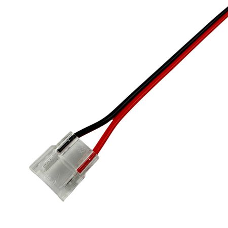 Конектор з проводом низьковольтний для led стрічки 8мм, зображення 2