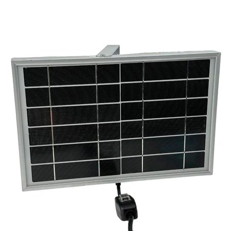 Солнечная панель со встроенным аккумулятором Solar 33х21,5см 12W 3V 6000mAh для уличных гирлянд под патрон E27, изображение 5 - Edisons