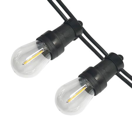 Вулична ретро гірлянда на сонячних панелях Solar-PATIO E27 IP65 вологозахищена 5м 11 ламп (+2 запасні), зображення 2