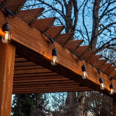 Вулична ретро гірлянда Дроп Лайт Е27 (5м 10 патронів) IP65 вологозахищена Premium, зображення 28