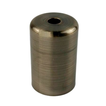 Металева гільза на патрон Е27 бронза, зображення 2