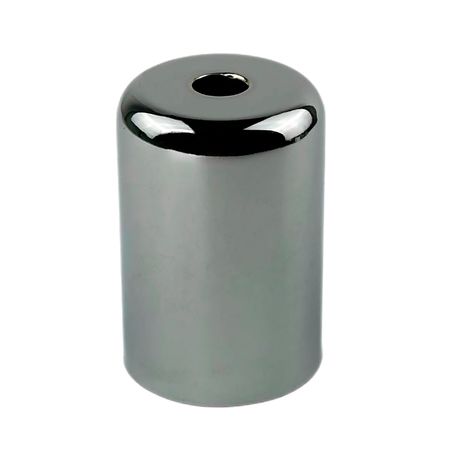 Металлическая накладка на патрон Е27 хром, изображение 2 - Edisons