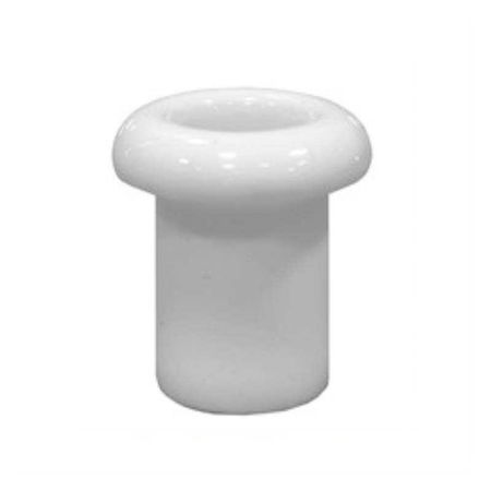 Кабельный керамический проход для ретро проводки белый Premium, Количество: 1 шт., Цвет: белый - Edisons