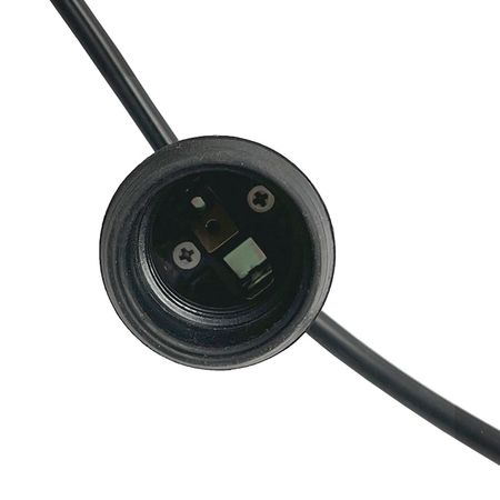 Уличная ретро гирлянда на солнечных панелях Solar-PATIO E27 IP65 влагозащищенная 10м 21 ламп (+2 запасные), зображення 4