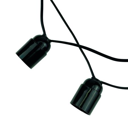 Вулична ретро на сонячних панелях гірлянда Solar-Carbolite Е27 ІР33 10 метрів 20 ламп (+2 запасні), зображення 3