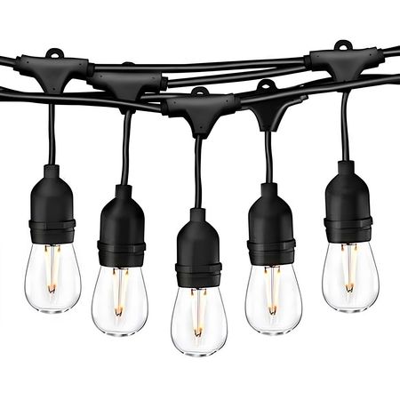 Уличная ретро гирлянда на солнечных панелях Solar-Drop Light Е27 IP65 влагозащищенная 10м 20 ламп (+2 запасные), изображение 2 - Edisons