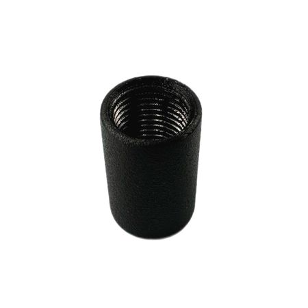 Металлическая трубка с резьбой NO-001/20-0 черная, изображение 3 - Edisons