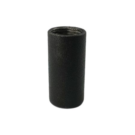 Металева трубка з різьбленням NO-001/25 чорна, зображення 3