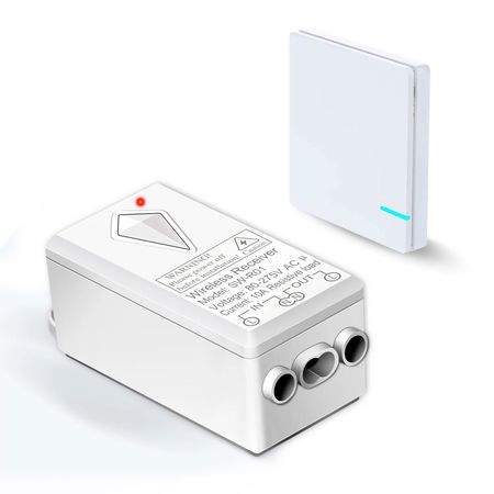 Беспроводной выключатель 1-клавишный [CLONE], зображення 2