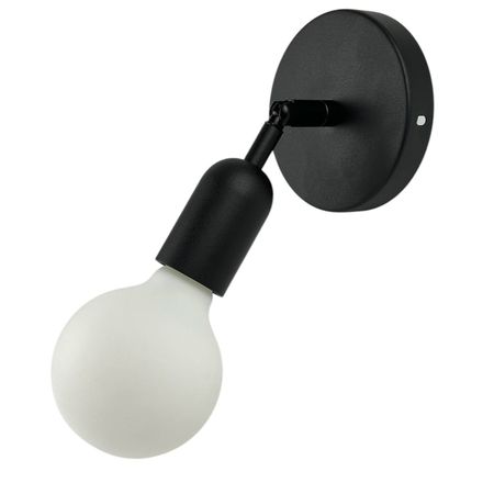 Бра у стилі лофт Stark з шарніром чорне