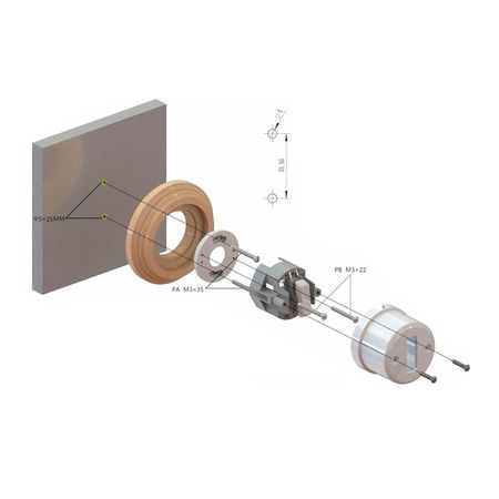 Рамка дерев'яна Keruida світла на 1 пост для накладних вимикачів, зображення 5