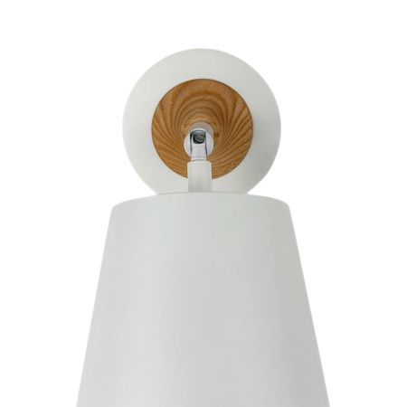 Настенный светильник Trevon с металлическим плафоном черный [CLONE] [CLONE], Color: White, зображення 8