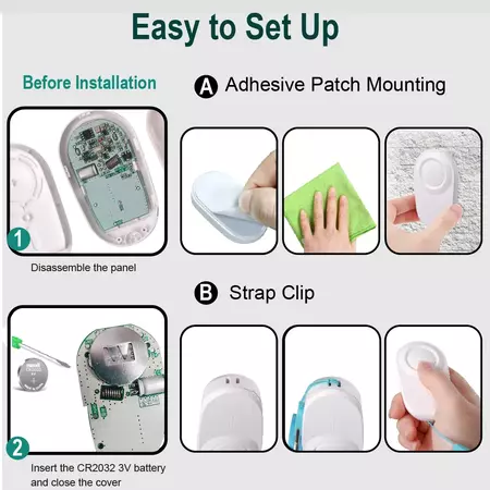 Беспроводной выключатель 1-клавишный [CLONE] [CLONE], зображення 9