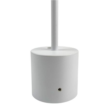 Настільна акумуляторна LED лампа Professional 5200 mAh 3W 2700K IP54 USB біла Premium, Color: White, зображення 5