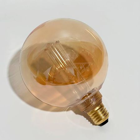 Virtual Filament LED лампа Эдисона G125 RN E27 4W 1800К разборная Premium, изображение 6 - Edisons