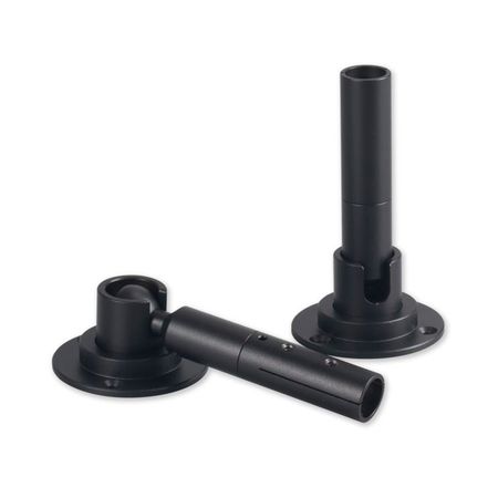 Система линейного освещения Skyline 8м 90° с круглыми креплениями черная, зображення 2