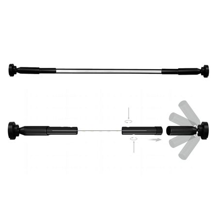 Система линейного освещения Skyline 8м 90° с круглыми креплениями черная, зображення 8