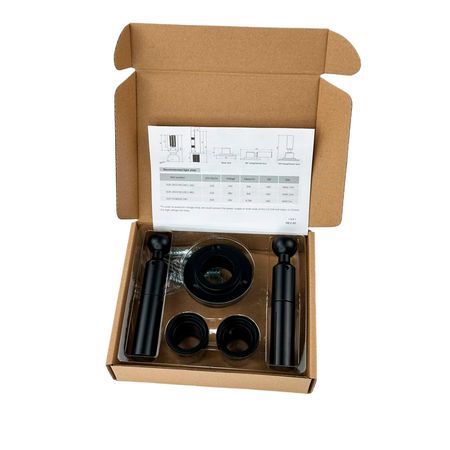 Система линейного освещения Skyline 8м 90° с круглыми креплениями черная, зображення 3